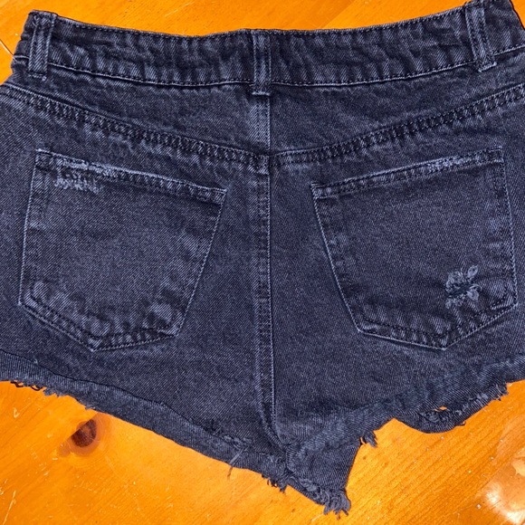 Forever 21 high rise short shorts beach vibes punk girly flirt fashion bottoms - Picture 11 of 13